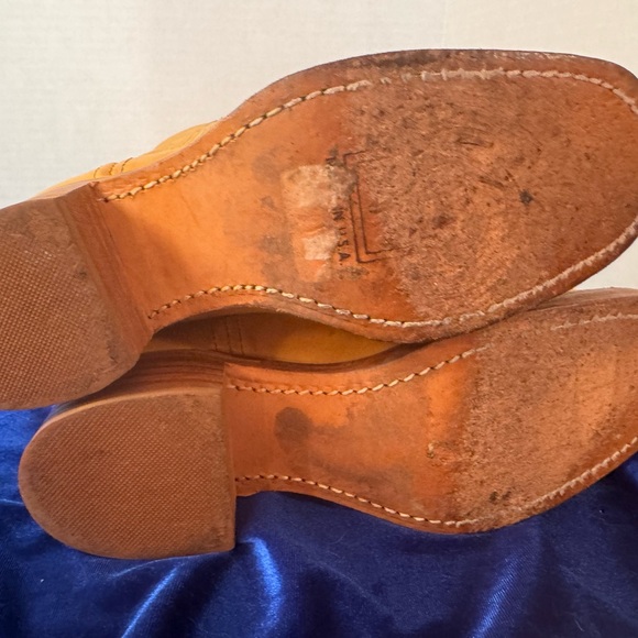 Frye Campus Banana Leather Tall Boots - Picture 7 of 10